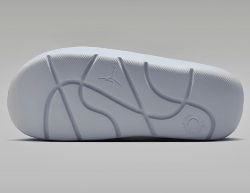 Jordan Post Slide Football Grey