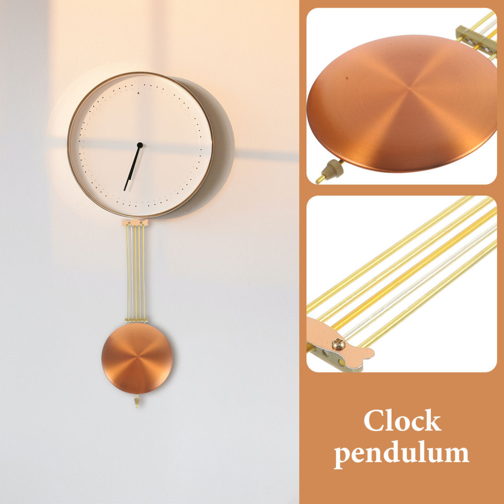 Metal Long Clock Pendulum Replacement Parts for Wall Clocks