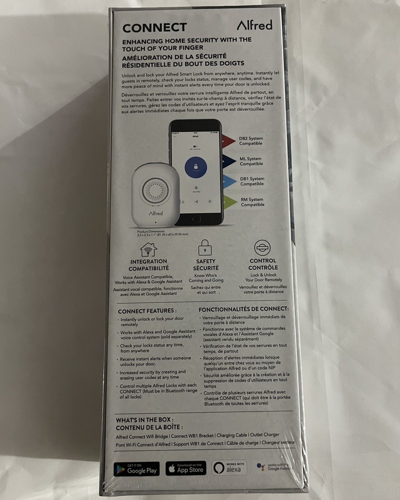 Alfred Connect Smart Lock For House Door