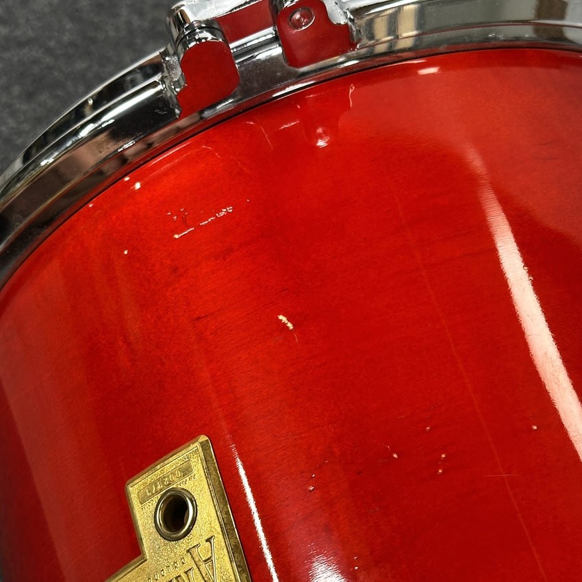 Used Arbiter 5pc Drum Set Cherry Wood - Good