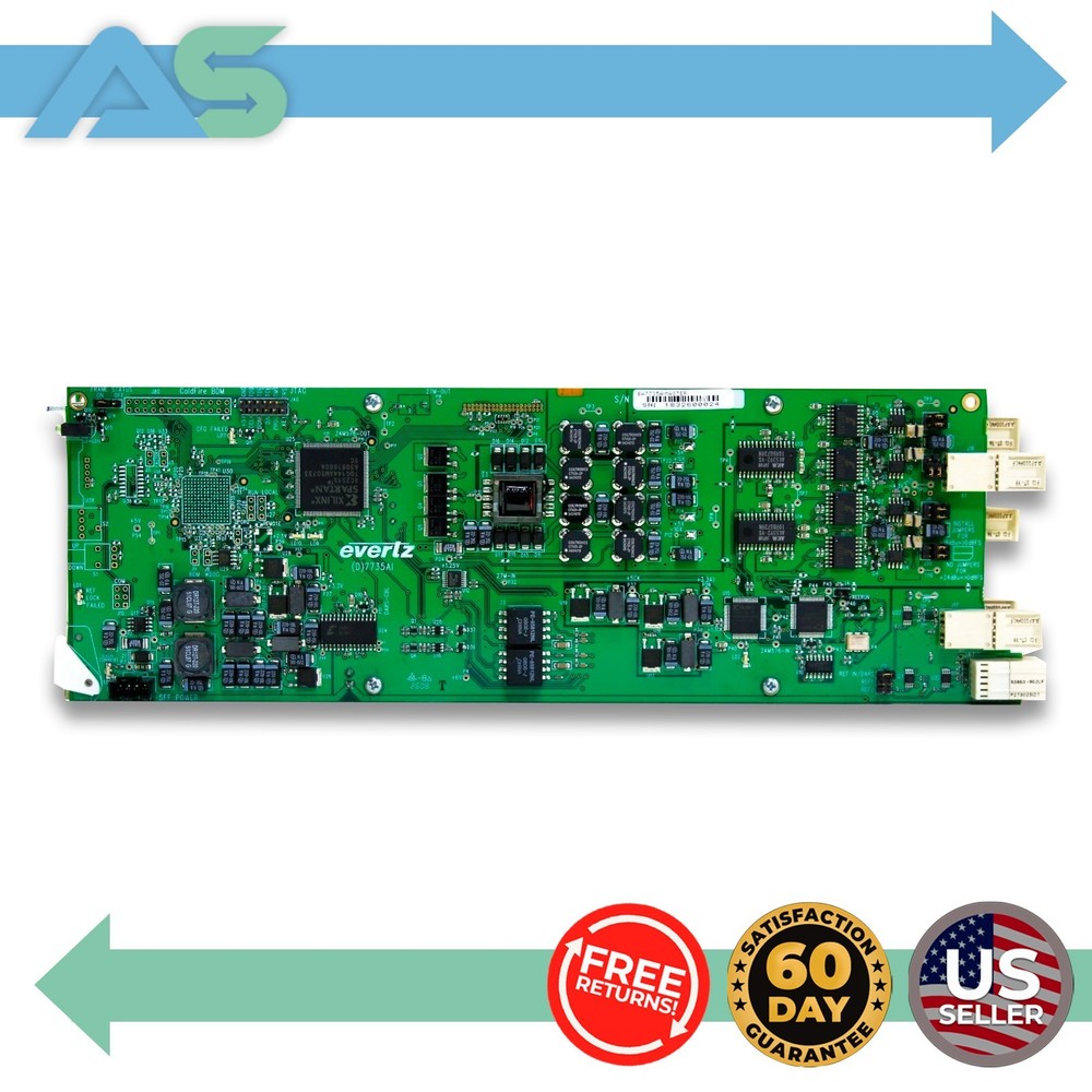 Evertz 7736CDM-A4 Composite Analog Video A to D Converter Card Module