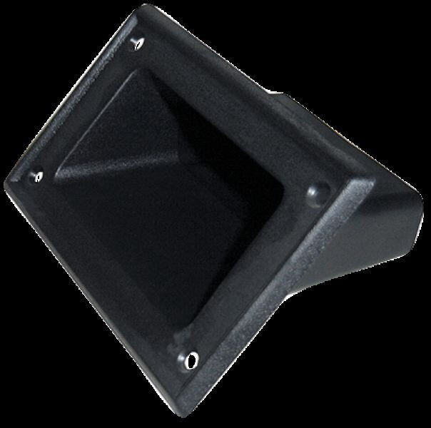 SHELL HANDLE FOR SPEAKER BOXES plastic black installation handle 1 PAIR