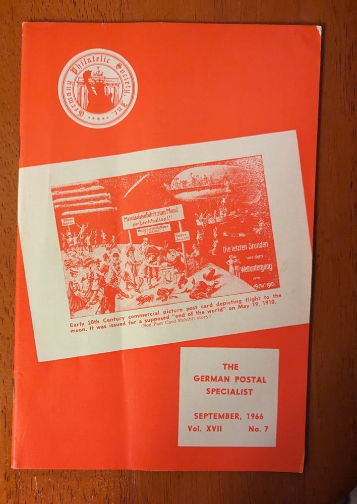 German Postal Specialist Sept 1966 Concentration Camp Mail Hangman Heydrich