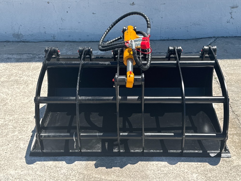 Mini Grapple Solid Bottom Attachment 44" Fits Mini Skid Steer Toro Dingo+More