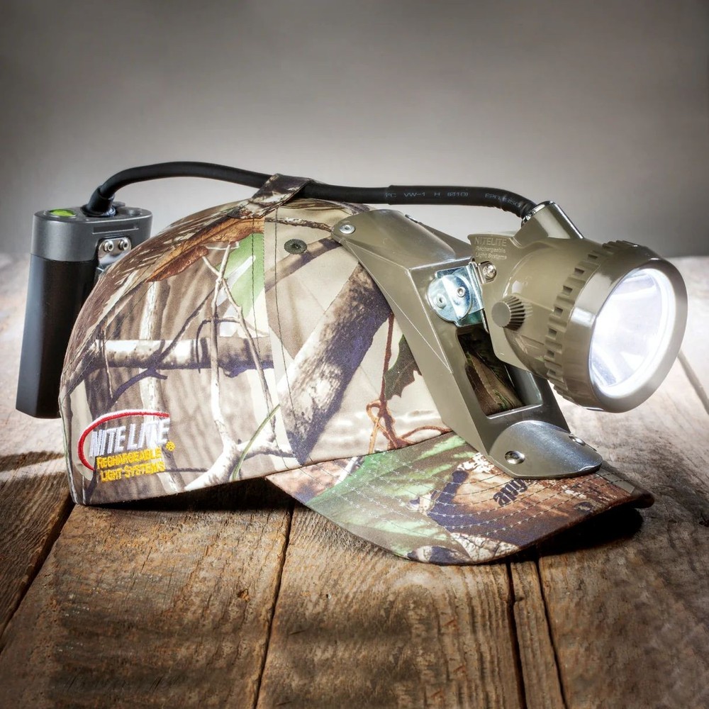 Nite Lite Tracker LED II Cap Light Package Headlamp Model: 2019-AP