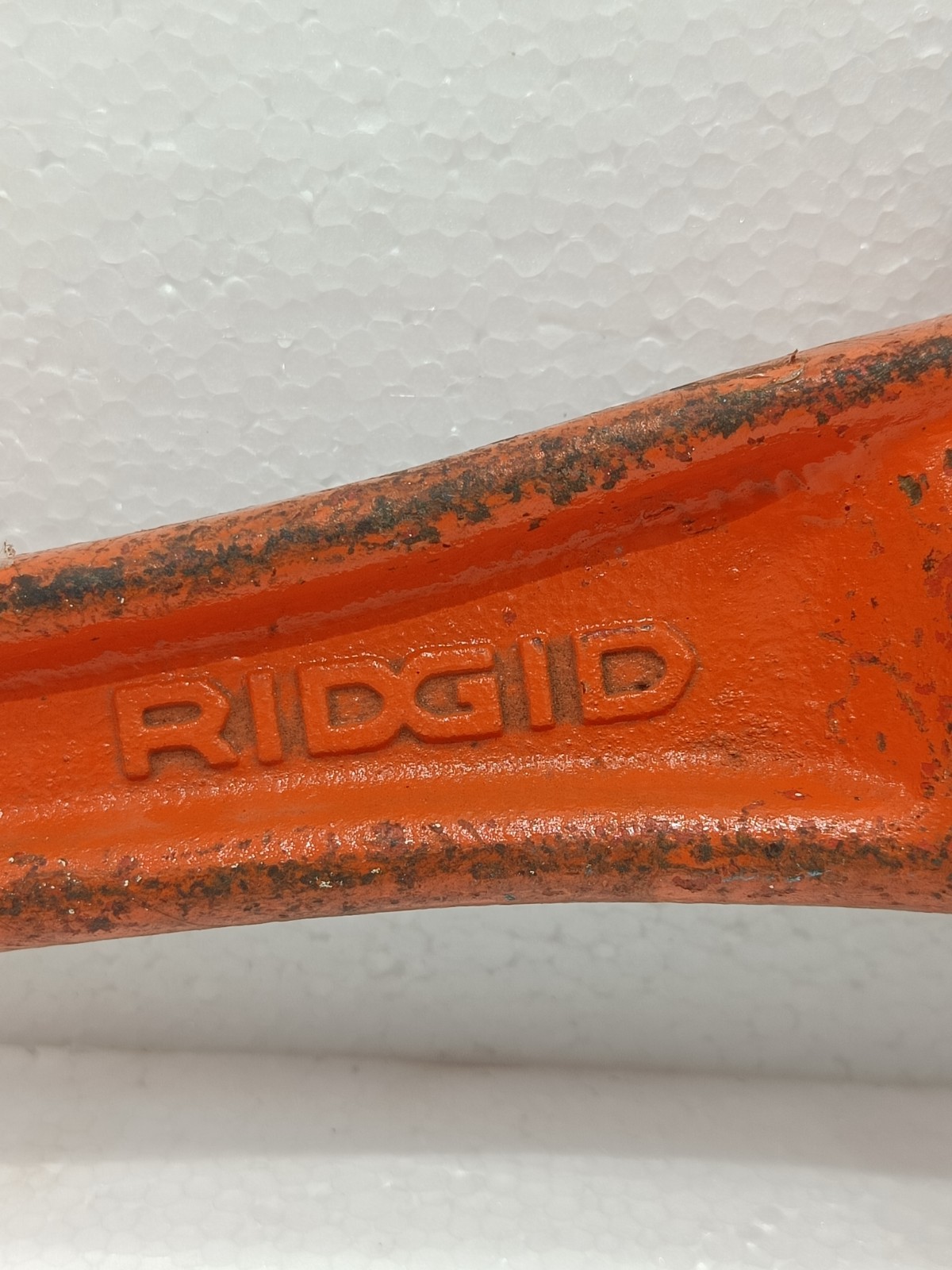RIDGID 24 IN HEAVY DUTY OFF SET PIPE WRENCH MODEL 89445 CAST IRON USA MADE 24"