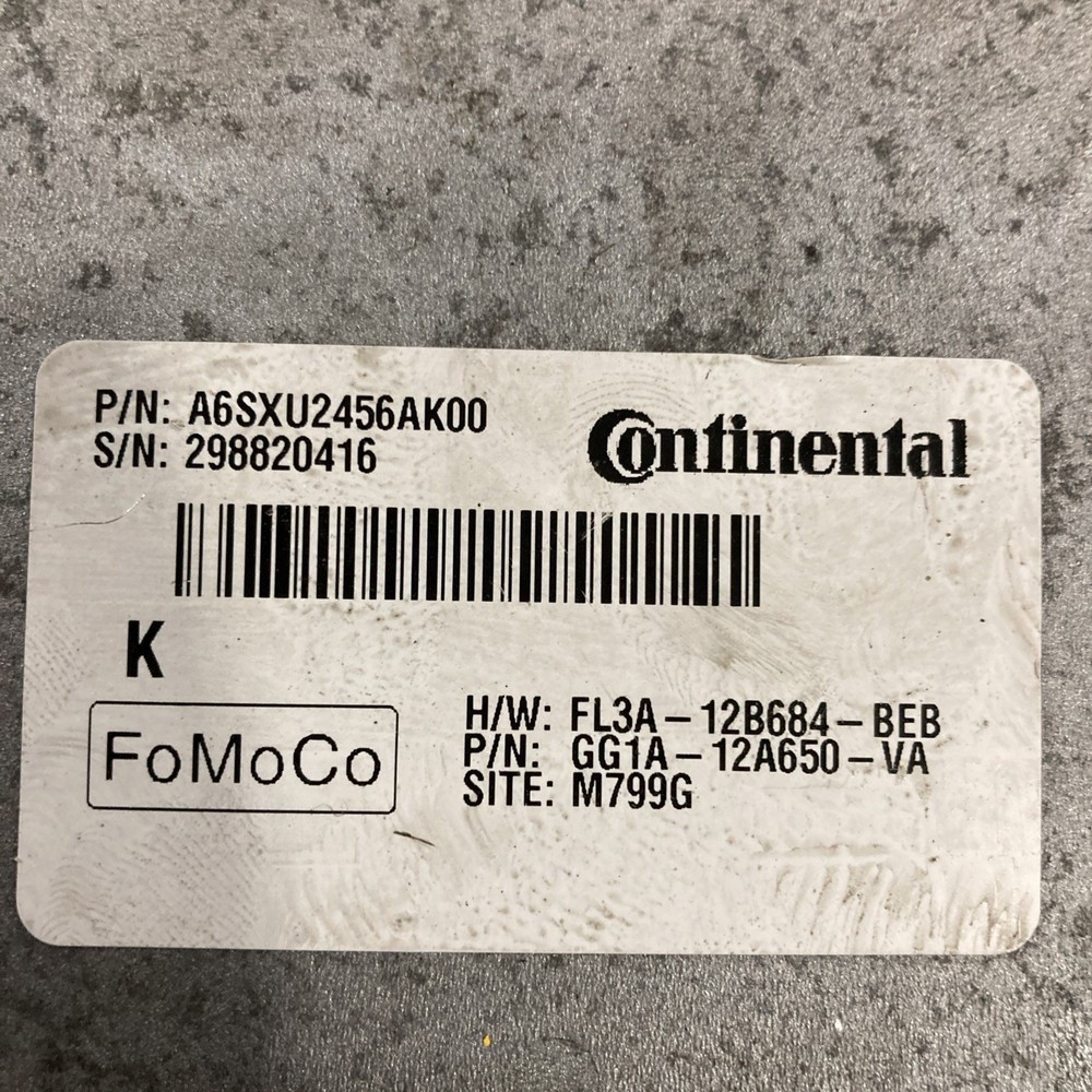 2017 Ford Explorer ECU/ECM FL3A-12B684-BEB