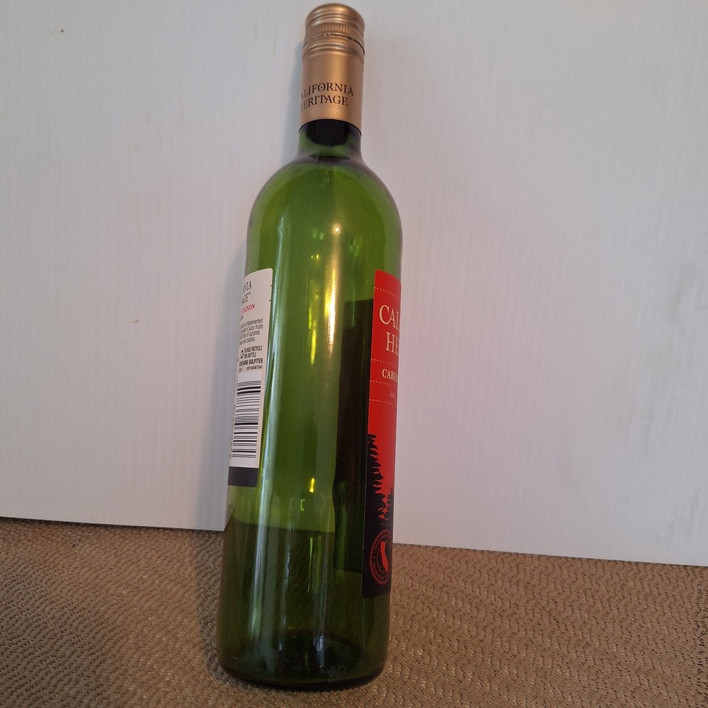 California Heritage Empty Wine Bottles