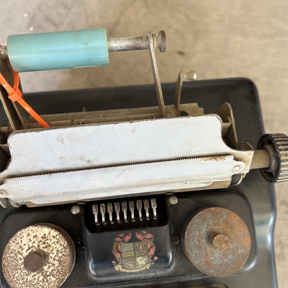 Antique Original Victor Adding Machine 18”x 10” Heavy