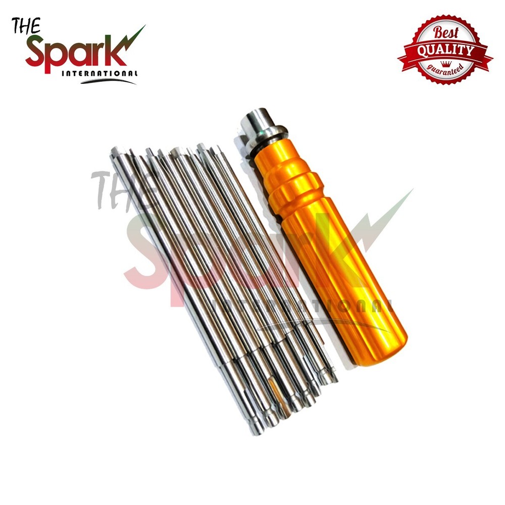 Set of 2 Bone Screwdriver Set With Quick Coupling Handle Surgical Instruments