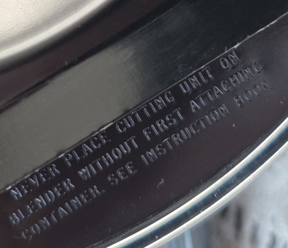 Oster Osterizer Classic Chrome Beehive Blender 5000-08A EUC