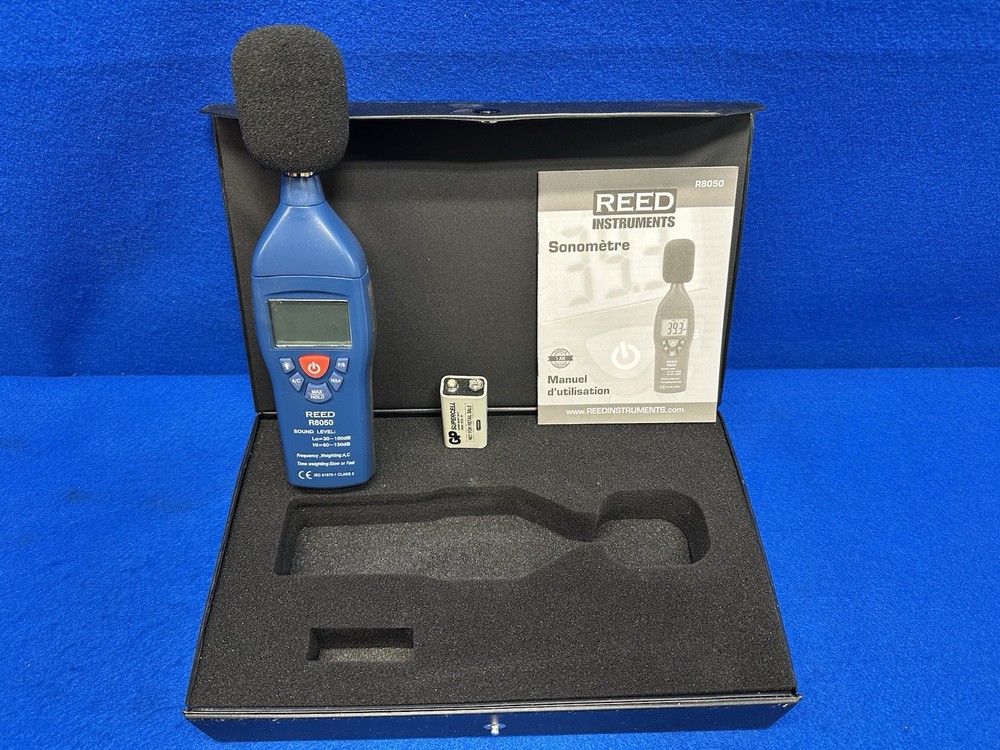REED INSTRUMENTS R8050 Sound Level Meter