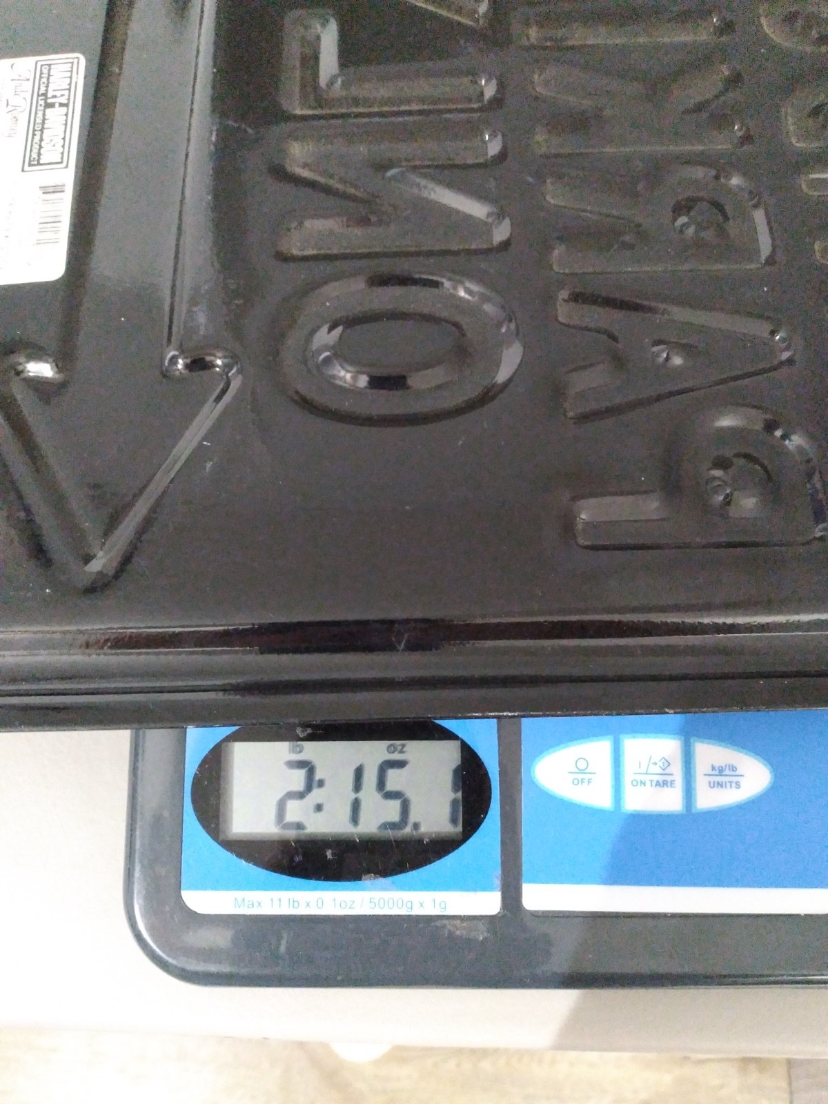 Harley-Davidson Parking Only Sign By Ande Rooney Metal Tin 2.15lbs 11.5" X 18"