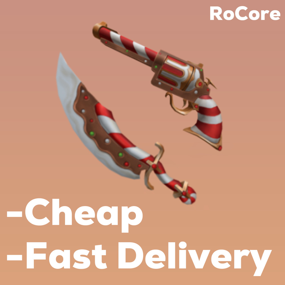 Murder Mystery 2 (MM2) Cookie Set - Cookiecane & Gingermint