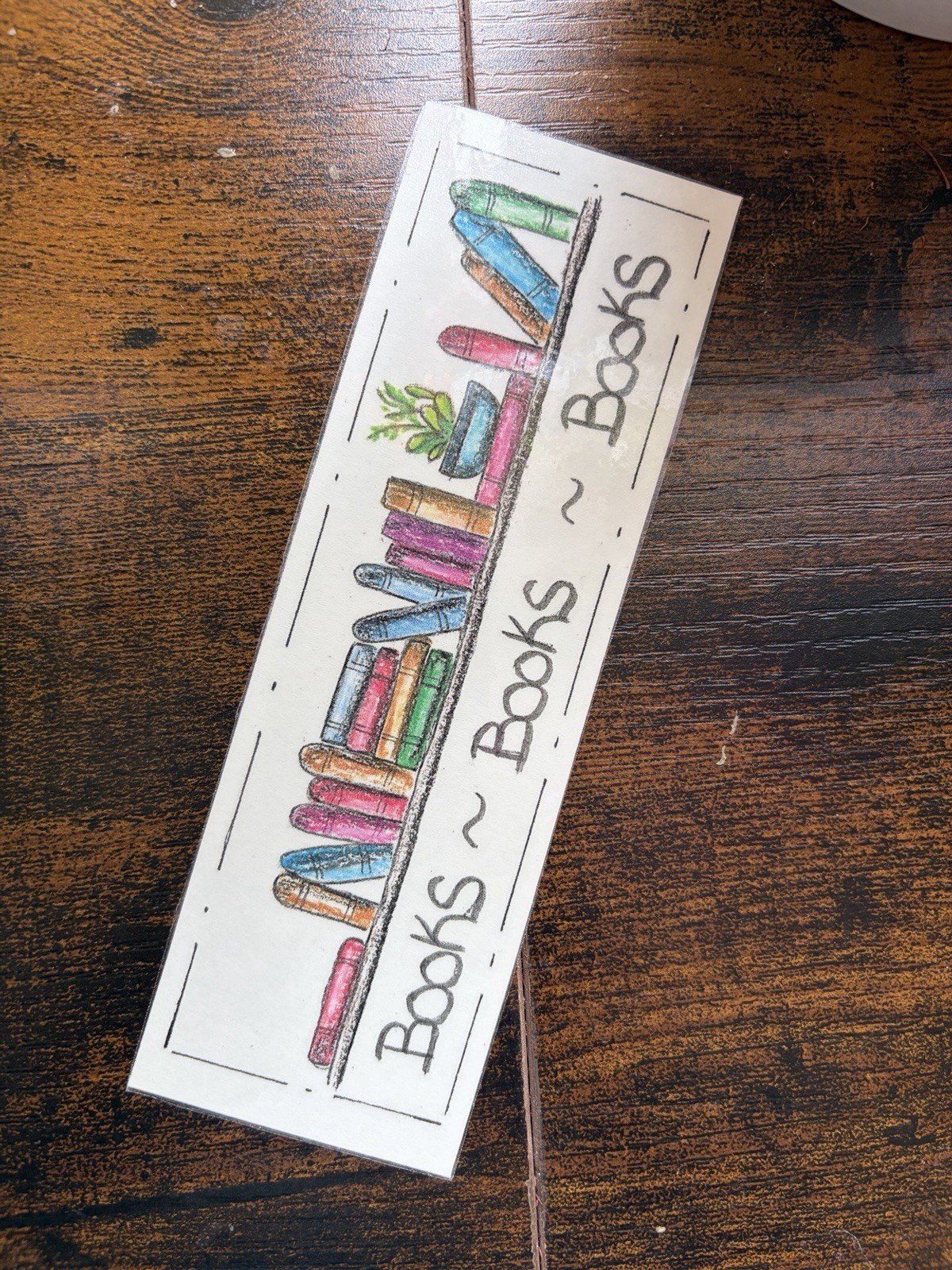 Bookmarks, Books, Bookshelf