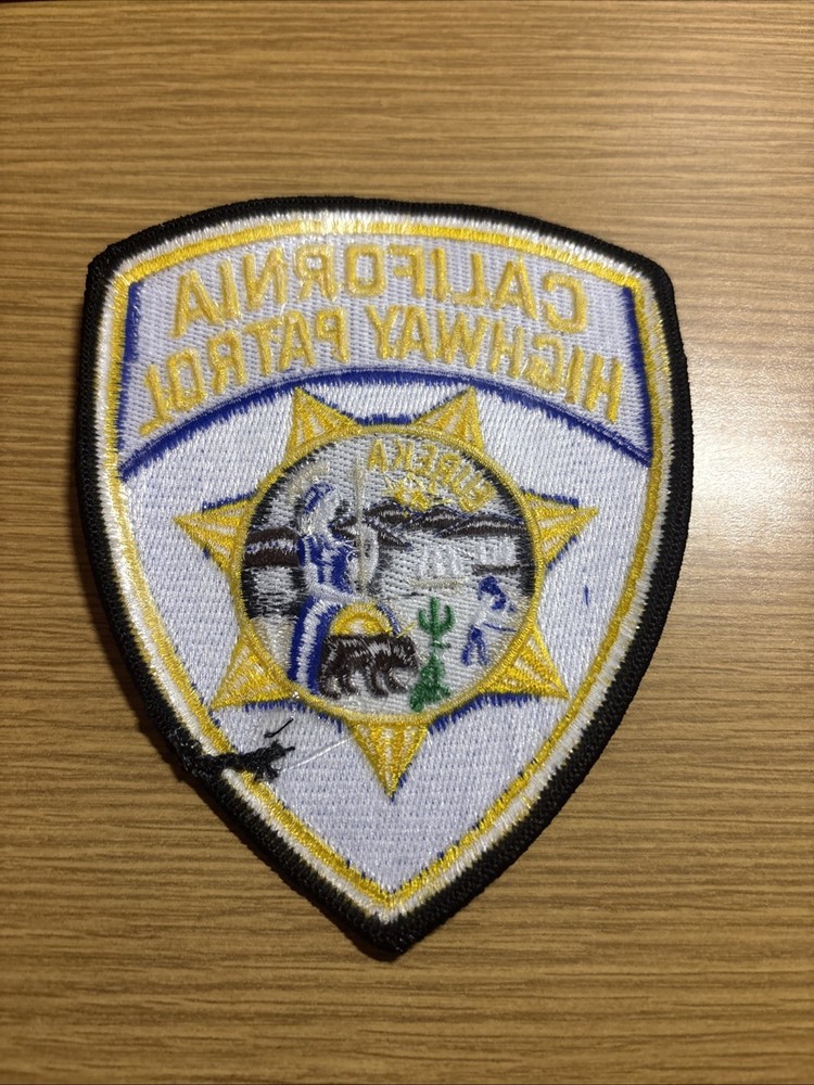 California Highway Patrol 4X3" Patch
