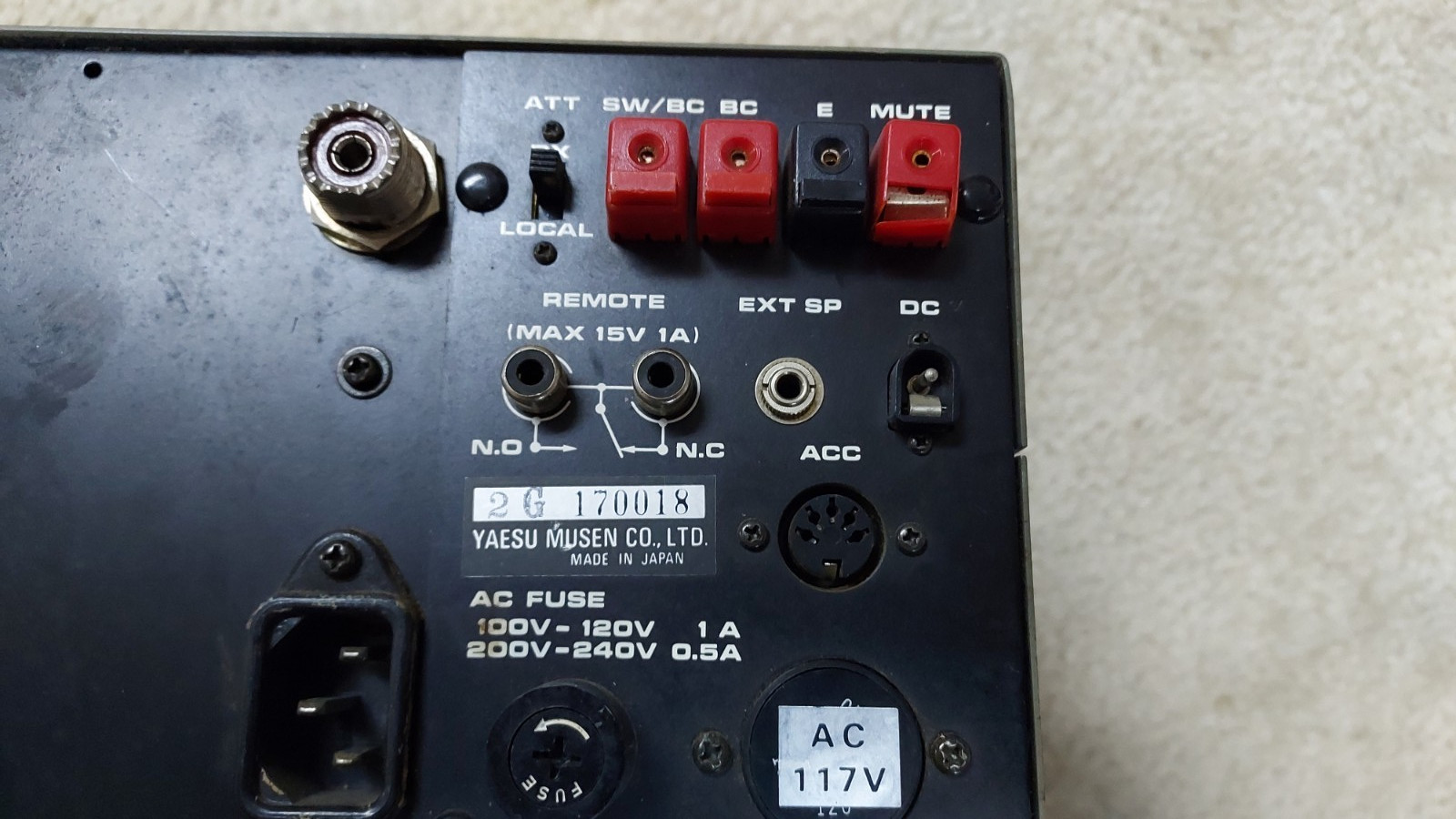 Yaesu FRG-7700 HF Shortwave Receiver SWL Ham Radio Communications Receiver