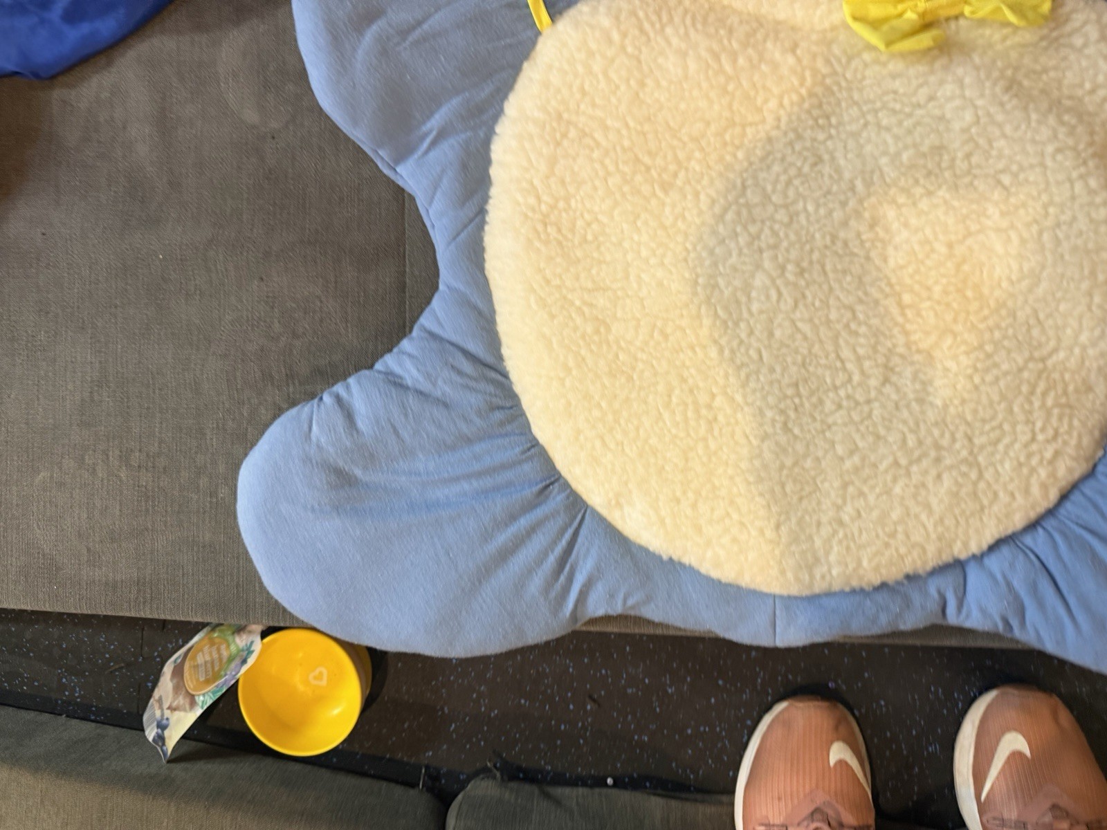 IN BOX Vintage 1992 Little Tikes Fluffy Lamb Quilt Baby Play Mat Tummy Time Toy