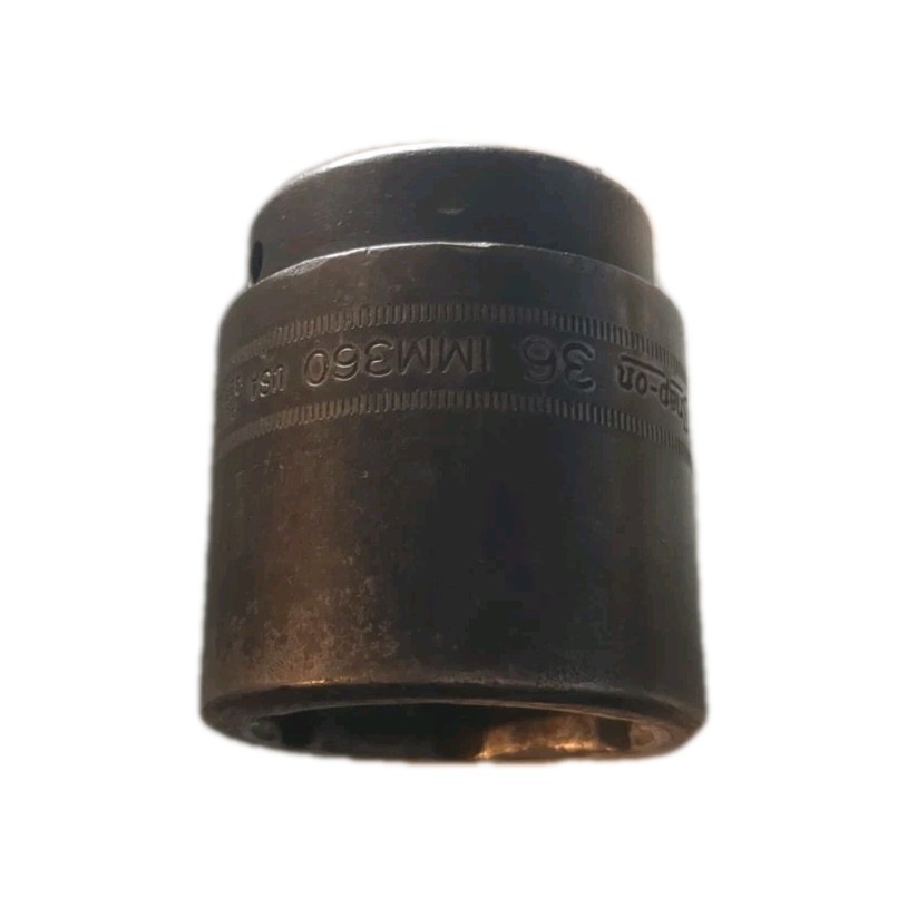 Snap-On IMM360 1/2" drive shallow 6 point 36mm impact socket