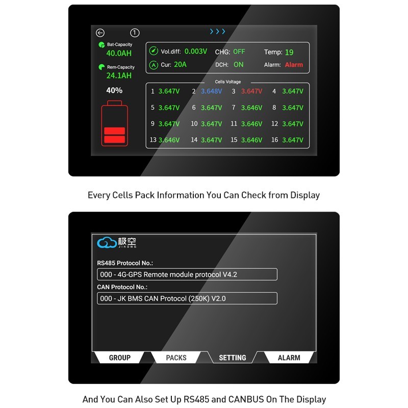 JIKONG Accessories 2.0 3.2 4.3 7.0 LCD RS485 PLINK Switch Parallel Module Buzzer