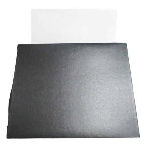 Matte Black Gift Box 13.25"x10.75"x1"h Solid Cardboard Display Packaging