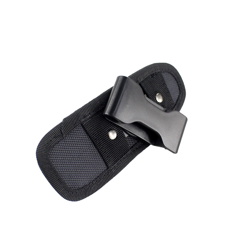 Tactical 360 Degrees Rotatable Flashlight Pouch Holster Torch Case for Belt