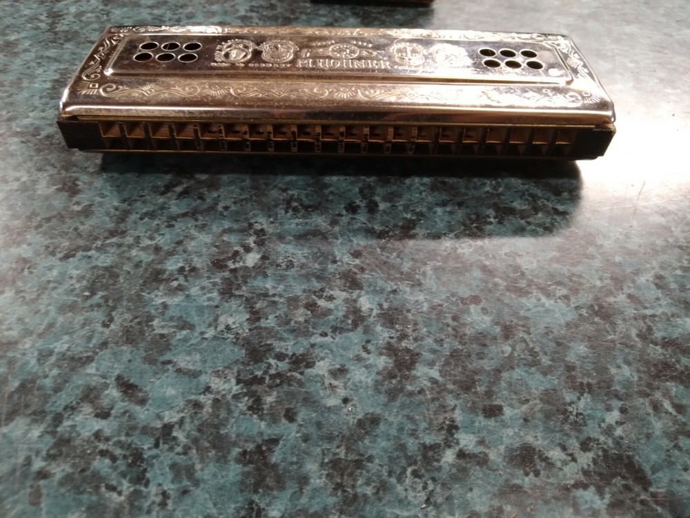 VTG HOHNER ECHO HARP HARMONICA W/ORIGINAL BOX