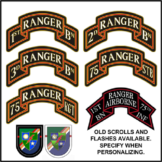 MC-NICE: ARMY Ranger Creed ALL UNITS Framed PERSONALIZED