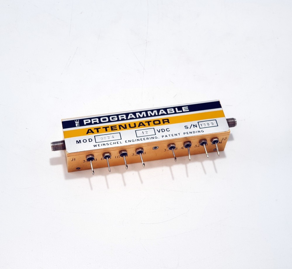 Weinschel Engineering 9824 12VDC Programmable Attenuator