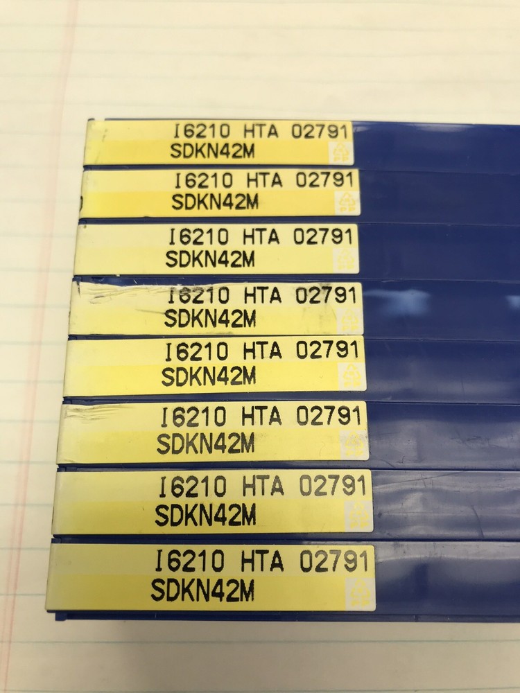 10 pcs. SDKN42M AC211 SUMITOMO INSERT (loc stk)