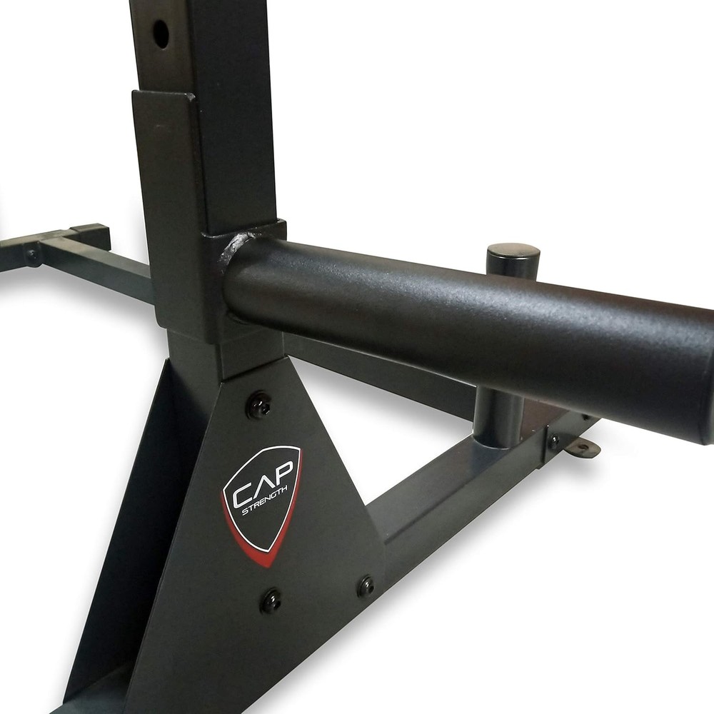 Adjustable Olympic Weight Plate Holders for Power Rack - Space-Saving Design