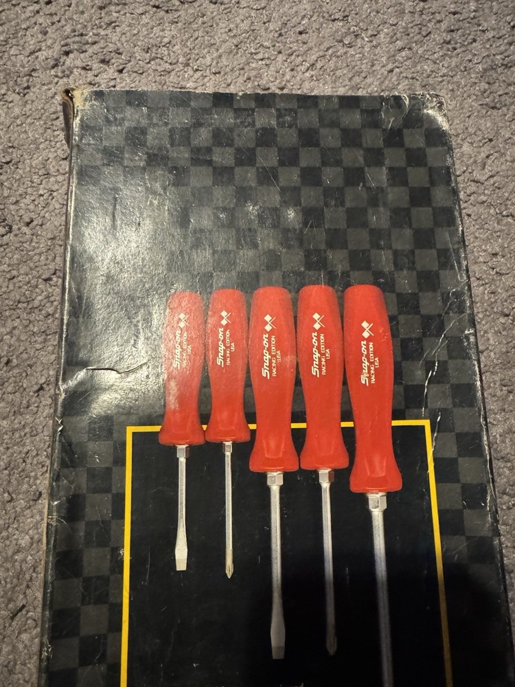 Snap-on Tools 5pc Racing Edition Screwdriver Set