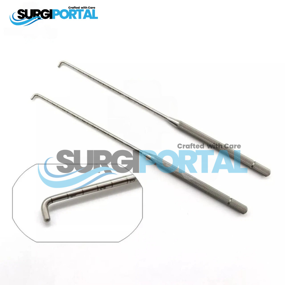 2 Pcs Arthroscopy Probes 3mm & 5mm Arthroscopic Surgical Instruments Set