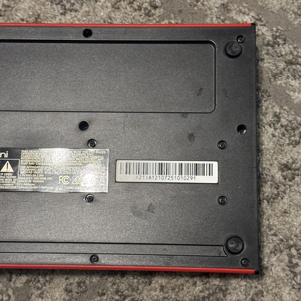 Akai Professional MPK Mini Special Red Tested Working