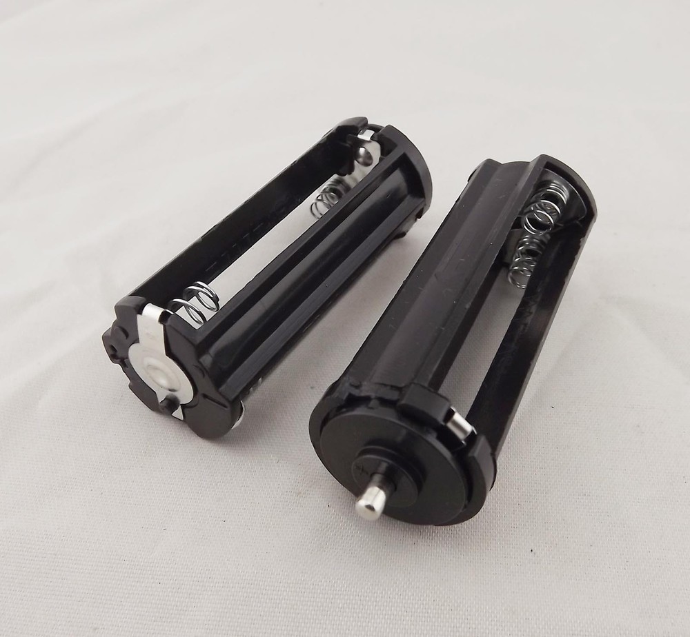 10pcs Black Battery Holder Case Box 3x AAA LR03 UM-4 For Flashlight Replacement
