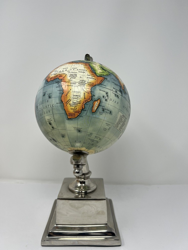 School Globe World Map Earth Rotating Educational Desktop Tabletop Gift