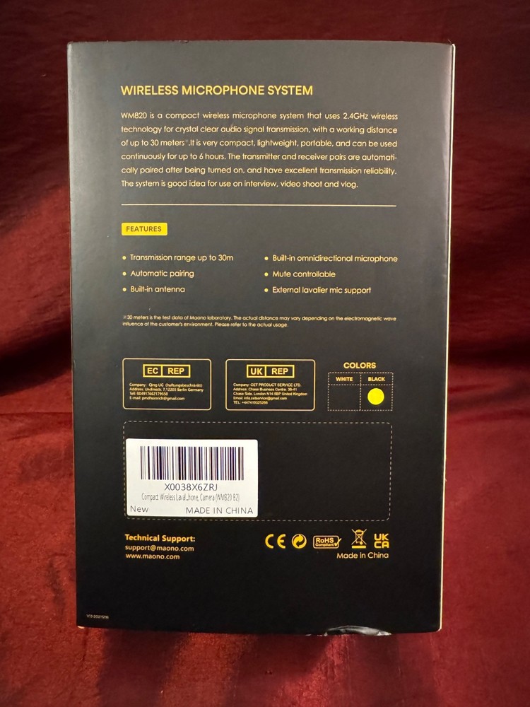 *Read* Maono WM820 B2 Series Microphone System iPhone, iPad