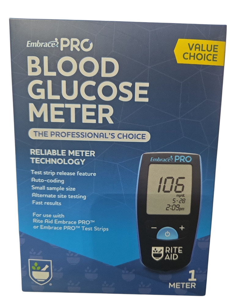 Embrace Pro Blood Glucose Meter