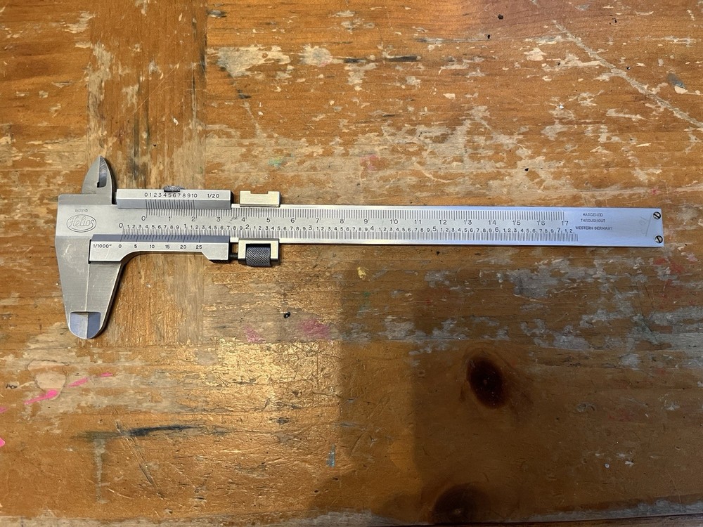 Helios Stainless Steel 7” Caliper