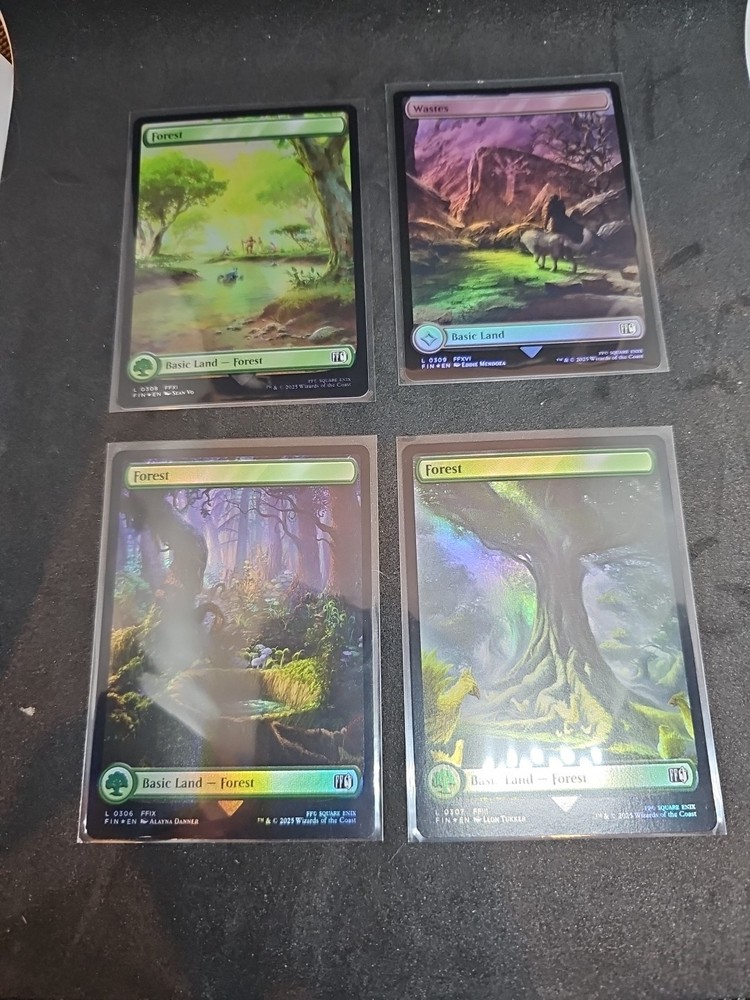 Final Fantasy Foil Land Bundle NM