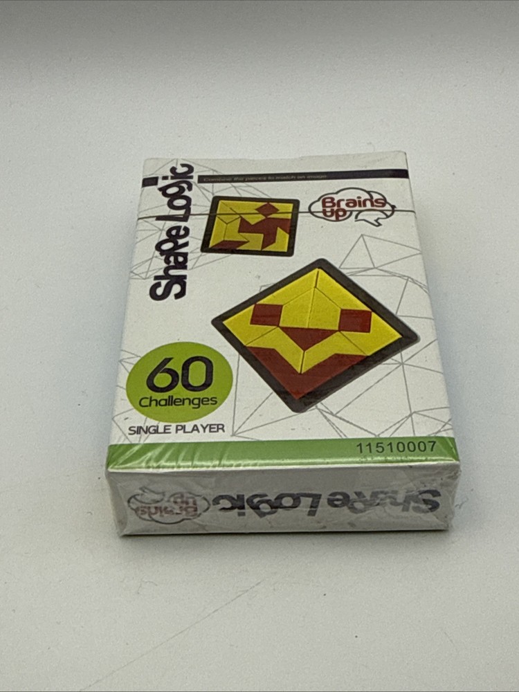 Brains Up Shape Logic Card Challenge/Game