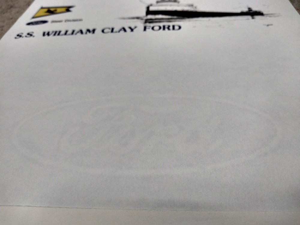 SS William Clay Ford Ship Staionary