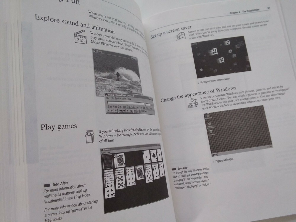MICROSOFT Introducing Windows 95 Guide Original OEM 1995 Manual Book
