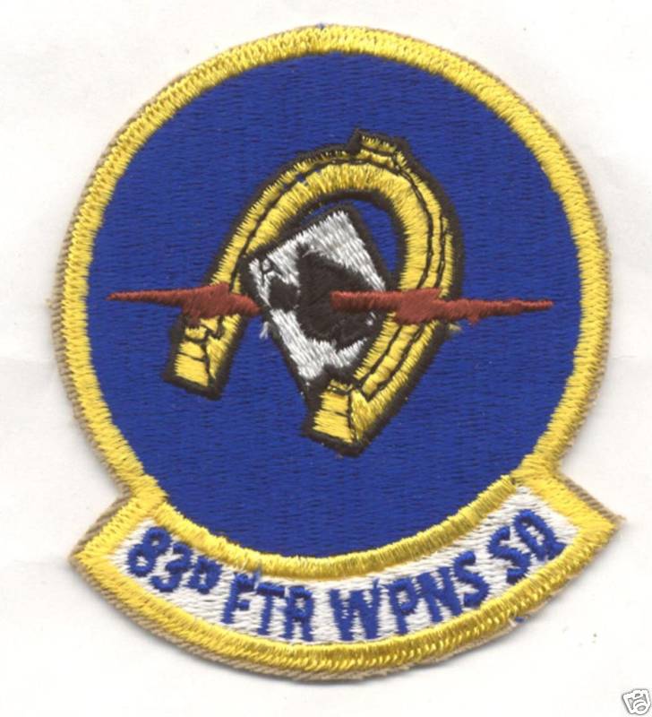80's 83rd FIGHTER WEAPONS SQUADRON patch