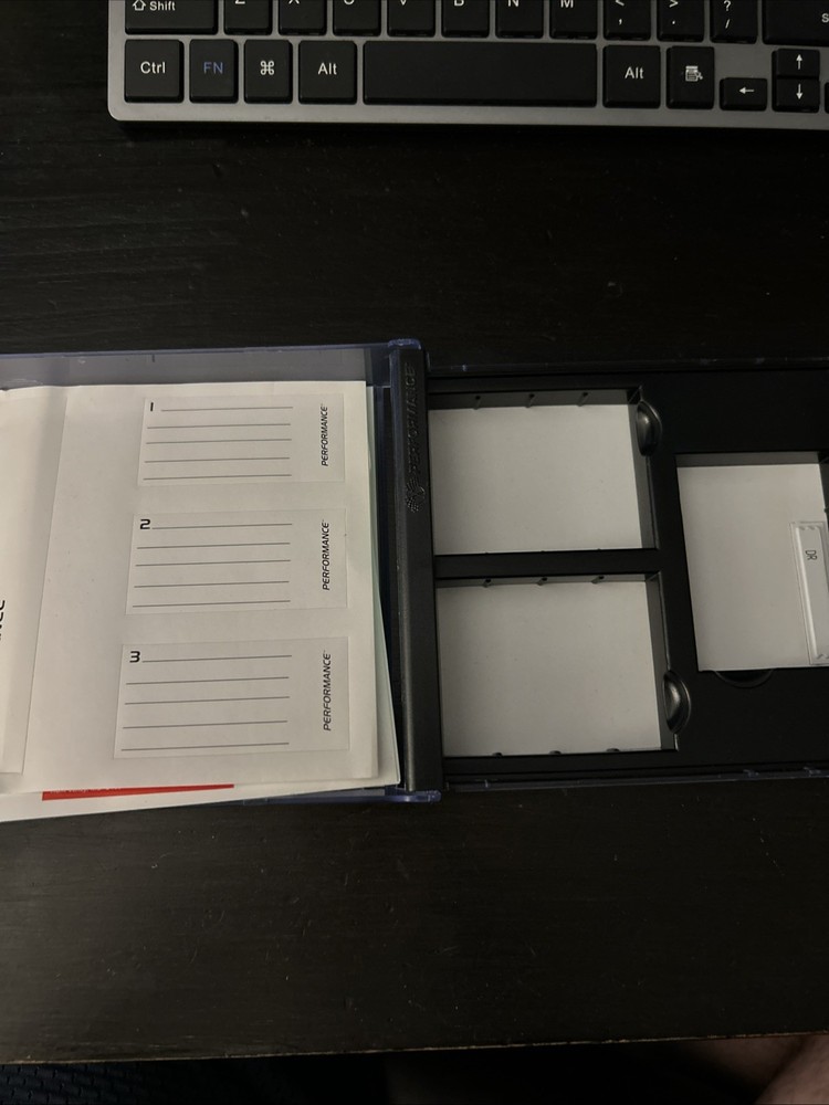 N64 Memory Card Case And Inserts | Performance W/ Memory Card