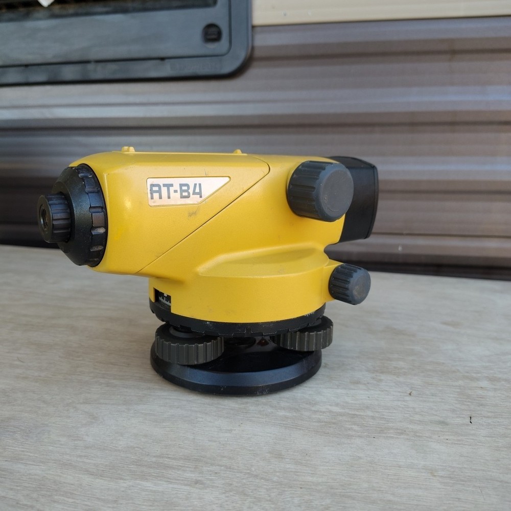 Topcon AT-B4A Automatic Optical Level Surveying Tool In Case