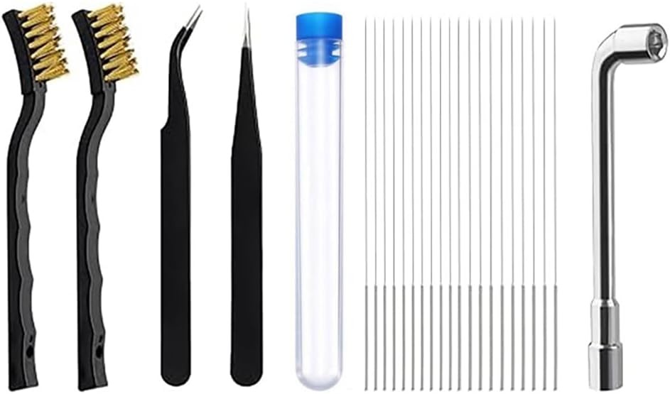 3D Printer Nozzle Cleaning Kit, 3D Printer Tools,20Pcs 0.4 mm Cleaning Needles?