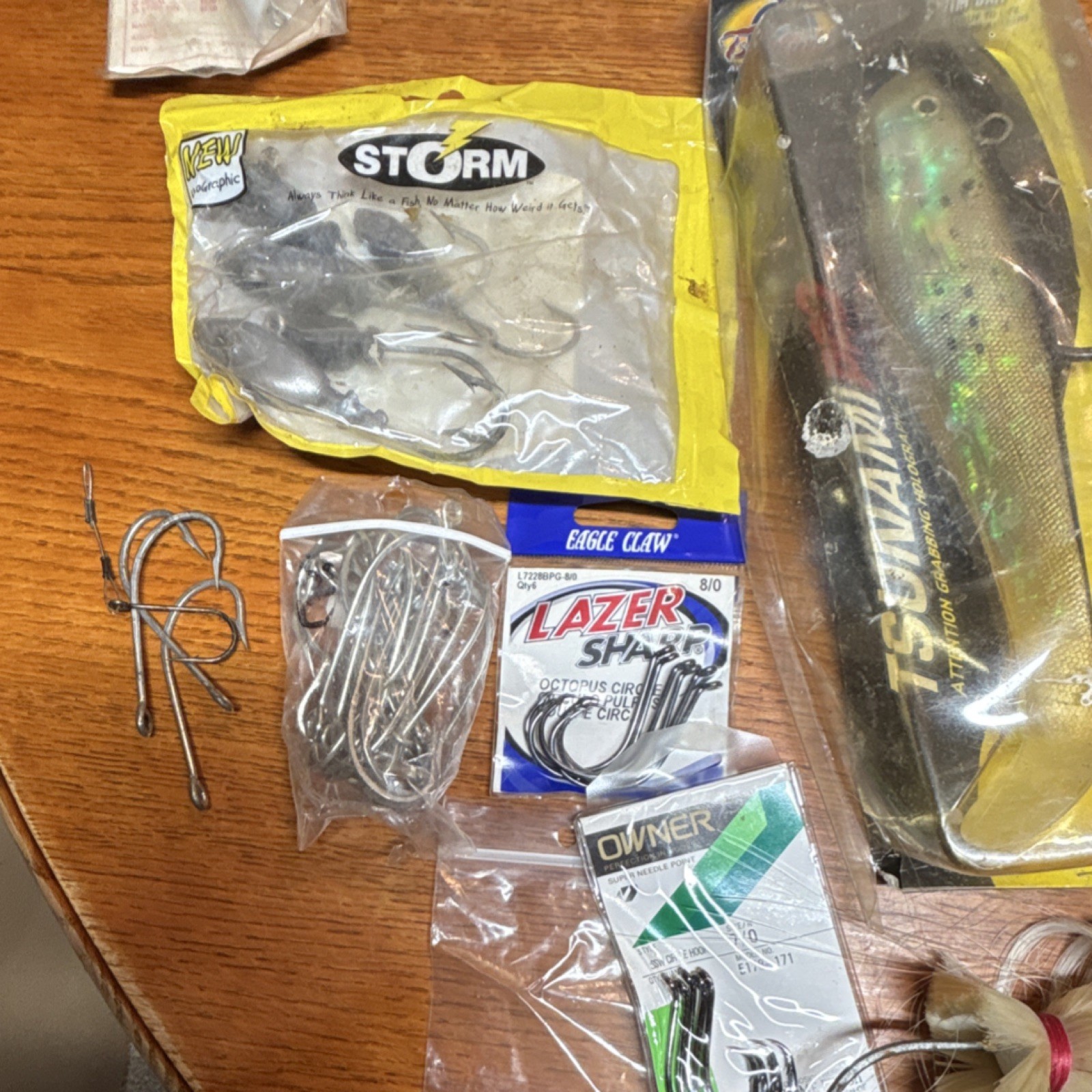 Atom, Storm, AFW, Eagle Claw Hard Plastic, Jig, Swim Bait Mixed Lot #5