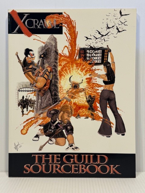 Xcrawl The Guild Sourcebook PHD-1002 D&D D20 Modern 2006 RPG Book