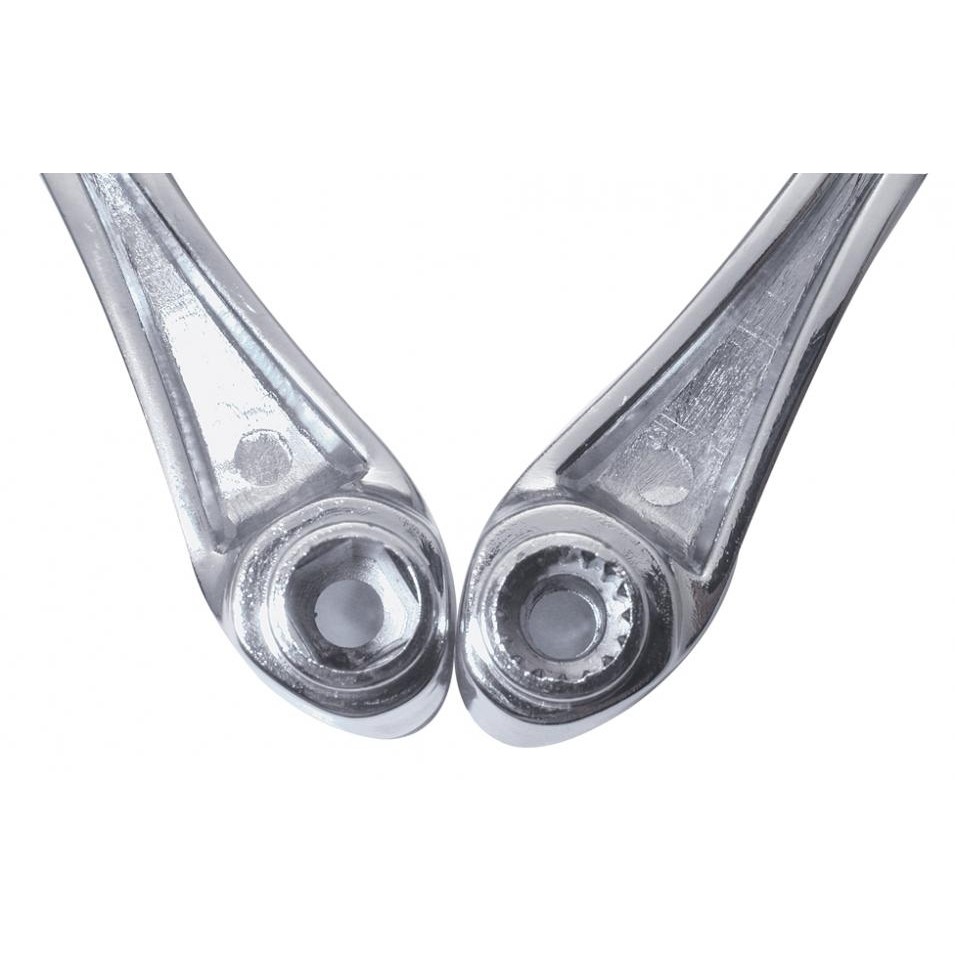 Deluxe Chrome Window Crank Base Kit